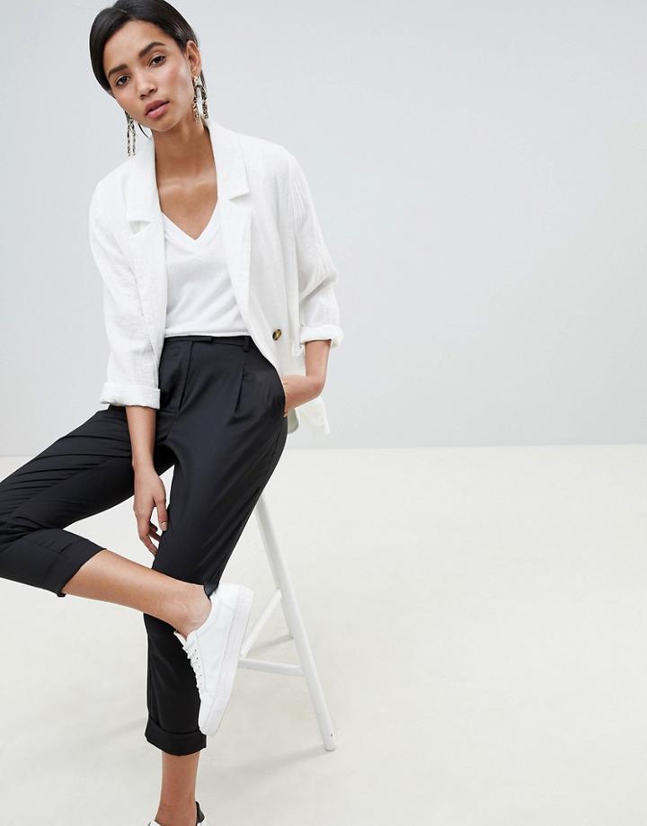 Vila 7/8 Pants - Black