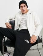 The North Face 100 Glacier Full Zip Fleece In White