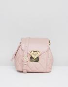 Love Moschino Quilted Crossbody Bag - Pink
