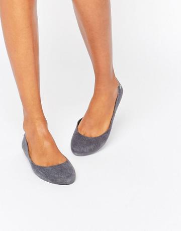 Zaxy Soft Flock Ballerina - Gray