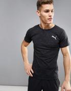 Puma Running Evostripe T-shirt In Black 59062401 - Black