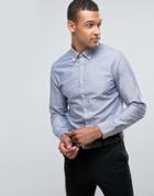 Mango Man Oxford Shirt In Blue - Blue