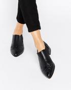Asos Maisey Pointed Flats - Black