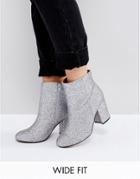 Asos Raquel Wide Fit Ankle Boots - Multi