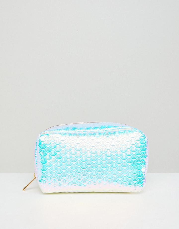 New Look Holographic Makeup Bag - Multi