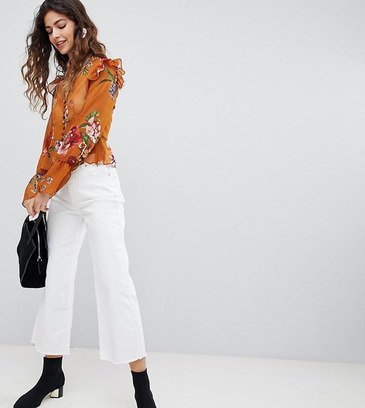 Miss Selfridge Wide Leg Jeans - Blue