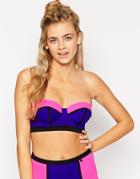 Freya Bondi Underwired Longline Bikini Top - Vibe