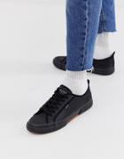 Nicce Affleck Cup Sole Sneakers In Black - Black
