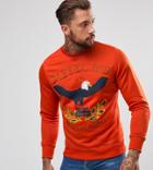 Diesel Eagle Sweater - Orange