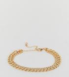 Designb Cable Chain Bracelet Pack In Gold Exclusive To Asos - Gold