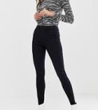 New Look Tall Highwaisted Jegging In Black