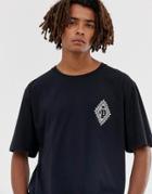 Brooklyn Supply Co Extreme Oversized T-shirt With Motif In Black