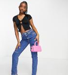 Asyou Ring Detail Top In Black