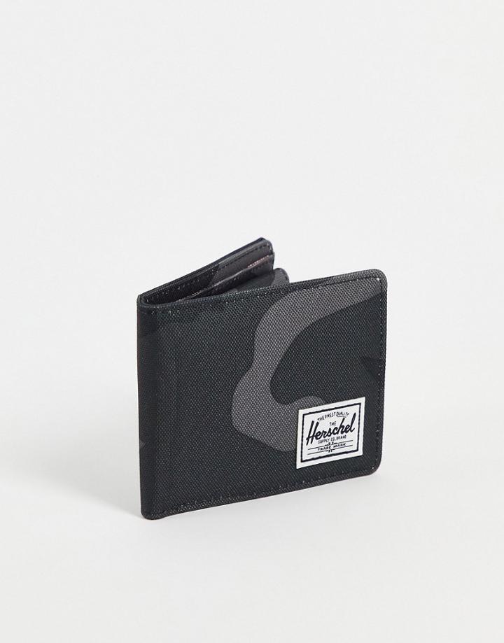 Herschel Supply Co. Roy Billfold Wallet In Navy Camo