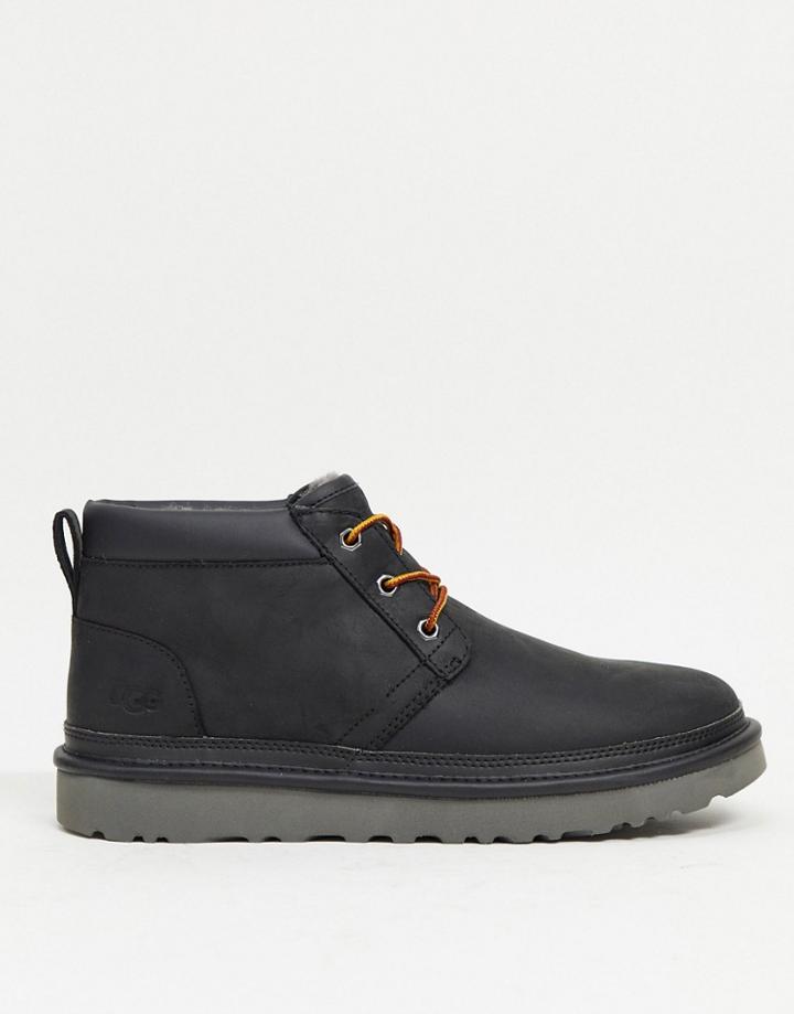 Ugg Neumel Utility Boots In Black