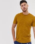Only & Sons Raw Hem T-shirt - Green