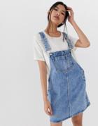 Dr Denim Overall Dress-blue