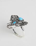 Designb Elephant Ring - Silver