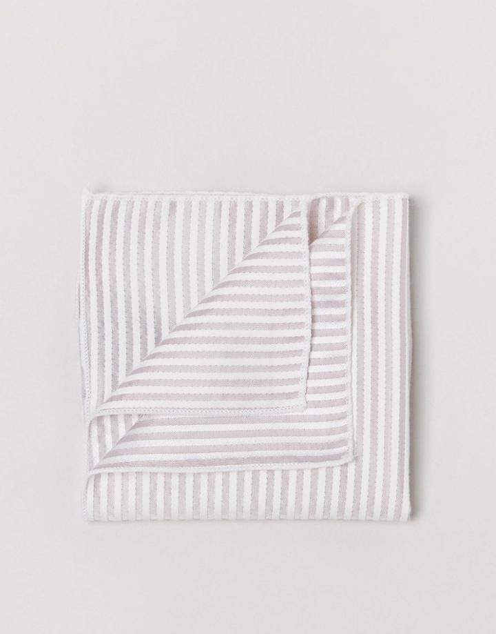 Selected Homme Pocket Square - Beige