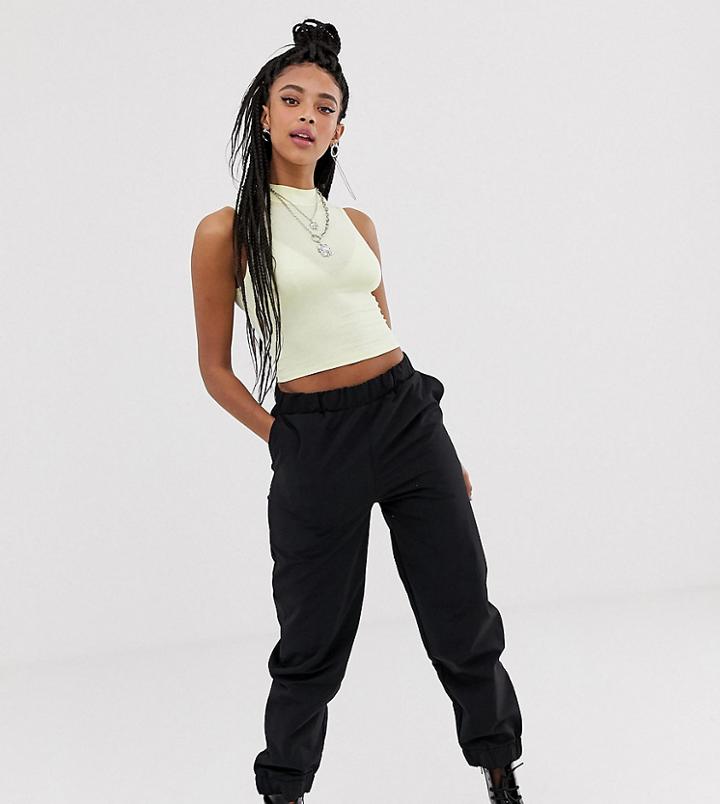 Collusion Nylon Pants - Black