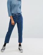 Noisy May Cropped Jeans - Blue