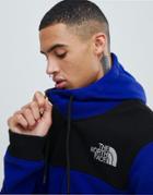 The North Face Himalayan Full-zip Hoodie In Blue - Blue