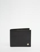 Fred Perry Camo Print Billfold Wallet - Black