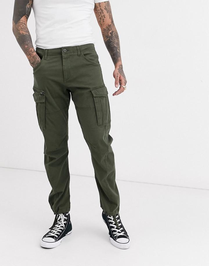 Jack & Jones Cargo Pants In Green