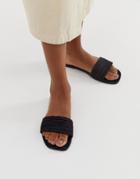 Asos Design Jayme Espadrille Sandals - Black