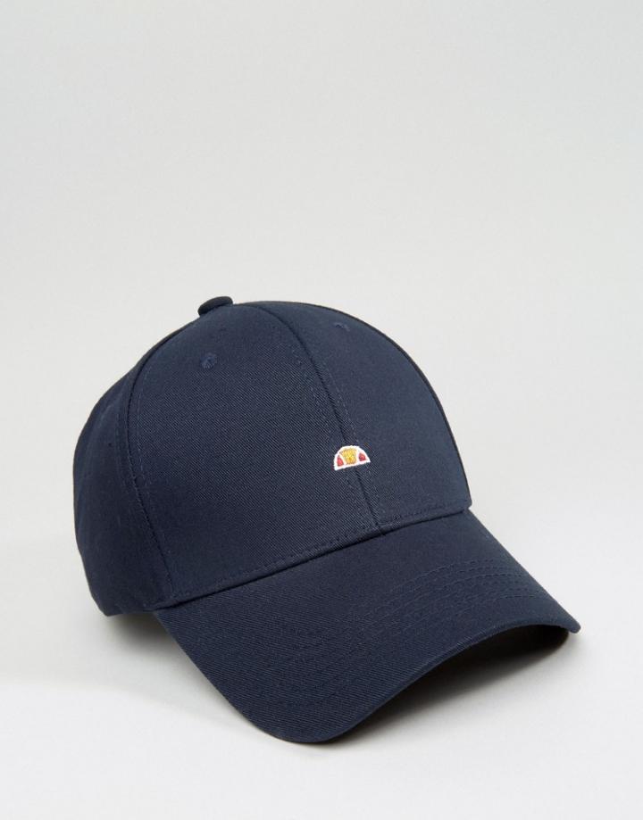 Ellesse Baseball Cap Small Logo - Navy