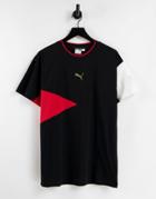 Puma As Logo Graphic T-shirt In Black
