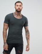 Religion Fitted Fit T-shirt - Gray