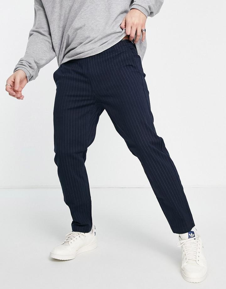 Abercombie & Fitch Smart Sweatpants In Navy