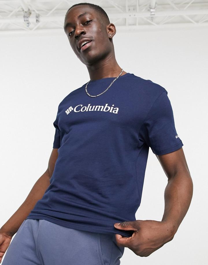 Columbia Csc Basic Logo T-shirt In Navy