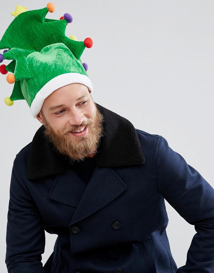 Boardmans Holidays Tree Hat - Green