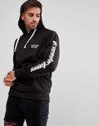 Friend Or Faux Hakasan Back Print Hoodie - Black