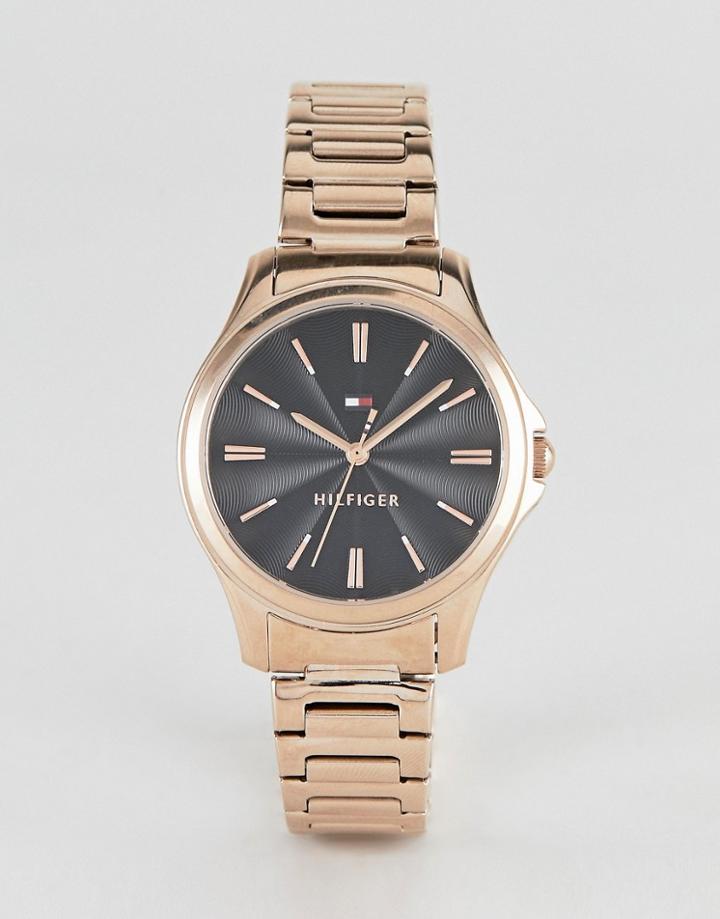 Tommy Hilfiger Lori Bracelet Watch In Gold 35mm - Gold