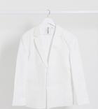 Collusion Oversized Blazer In White