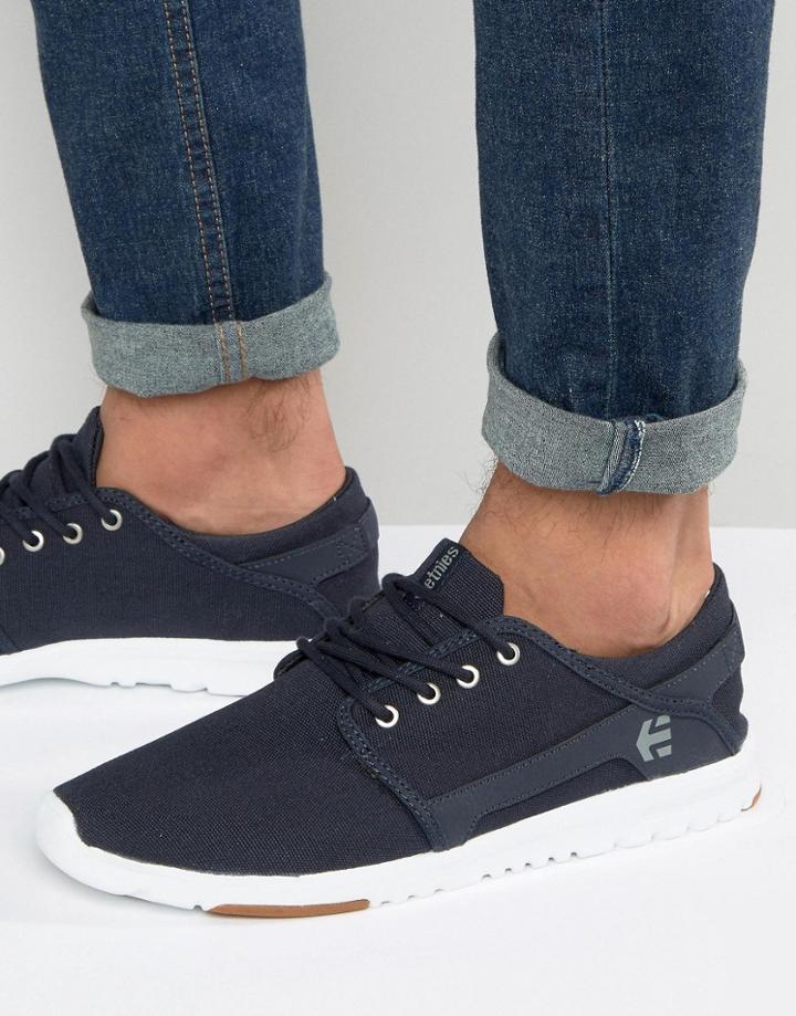 Etnies Scout Sneakers - Navy