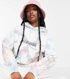 Napapijri Beatnik Tie Dye Cropped Hoodie In Multi Exclusive At Asos
