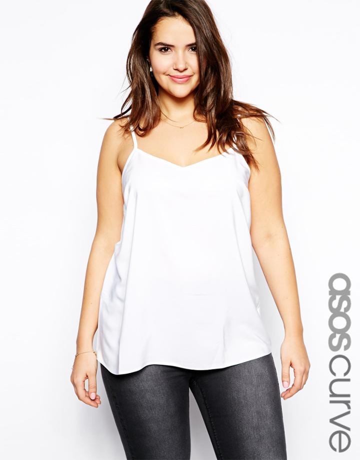 Asos Curve Woven Cami Top - Black $20.50