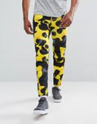 G-star Elwood 5622 X 25 Pharrell Jeans In Camo - Yellow