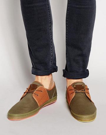 Fish & Chips By Base London Sneakers - Green