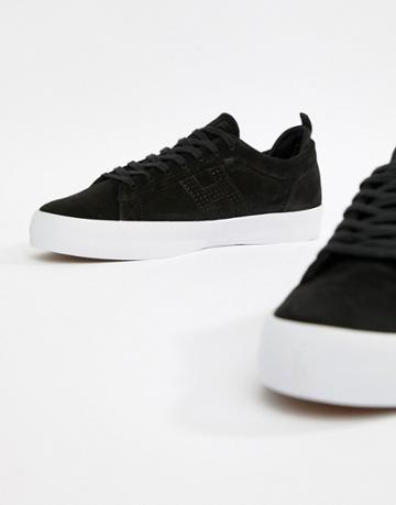 Huf Clive Sneakers In Black Suede