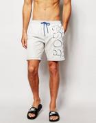 Hugo Boss Killifish Board Shorts - White