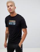 Night Addict Rainbow Drop T-shirt - Black