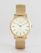 Timex Tw2r36100 Skyline 34mm Mesh Watch In Gold - Gold