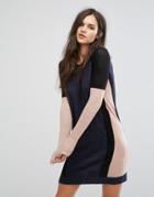 Y.a.s New Moment Wool Blend Sweater Dress - Gray
