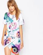 Suboo Hybrid Peony Bonded Top - Print
