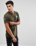 Troy Badge T-shirt - Green